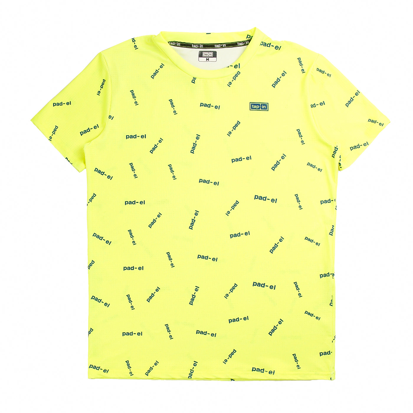 TAP-IN T-SHIRT MANY GIALLO FLUO UOMO
