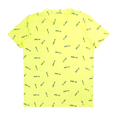 TAP-IN T-SHIRT MANY GIALLO FLUO UOMO